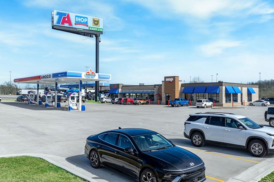 TA Travel Center located at Mineral Wells WV - Kingsbarn Property
